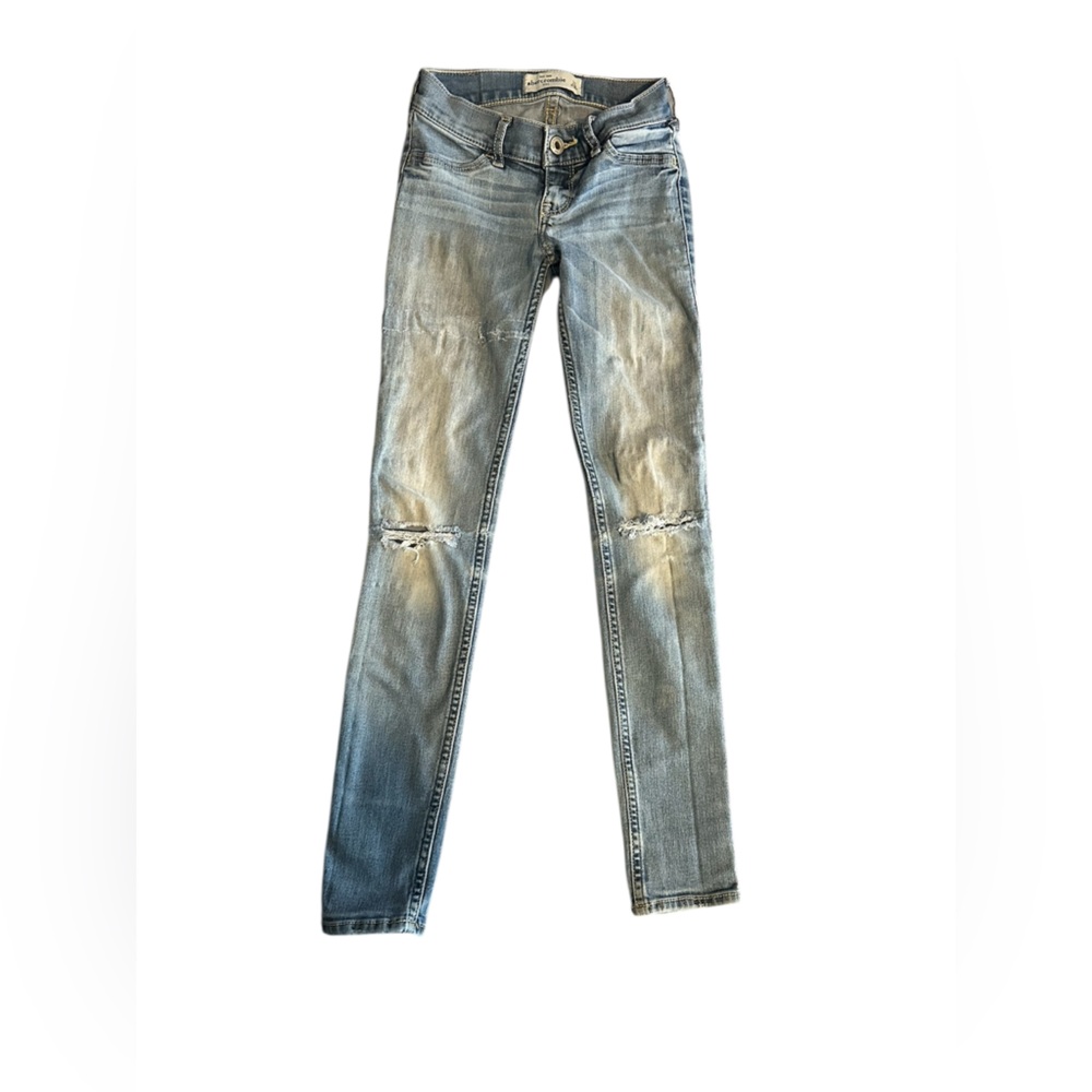 Abercrombie & Fitch Blue Skinny Jeans